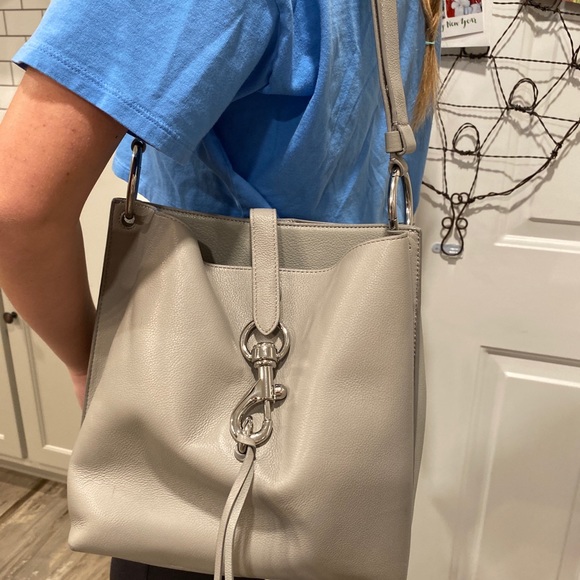 Rebecca Minkoff Handbags - Rebecca Minkoff Megan bag purse Grey gray